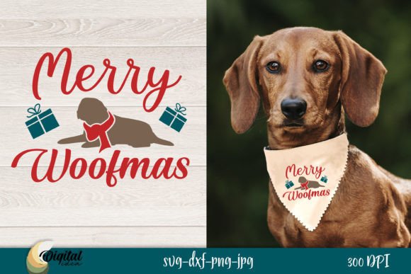 Merry Woffmas: Graphics for Crafts & Joyful Content